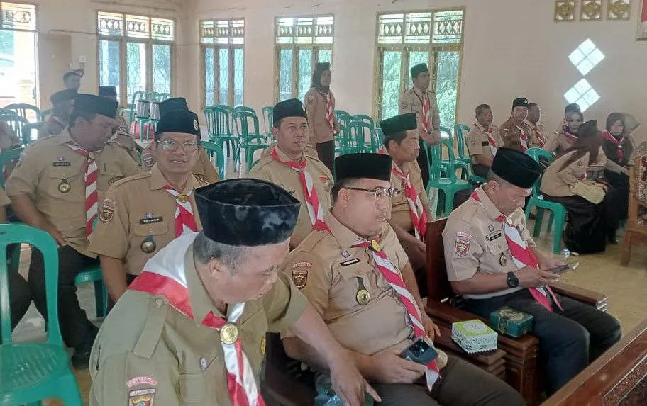Sako SPN Ikuti Sosialisasi Program Kerja Pusdiklatcab Menak Sengaji Kwarcab Tulang Bawang